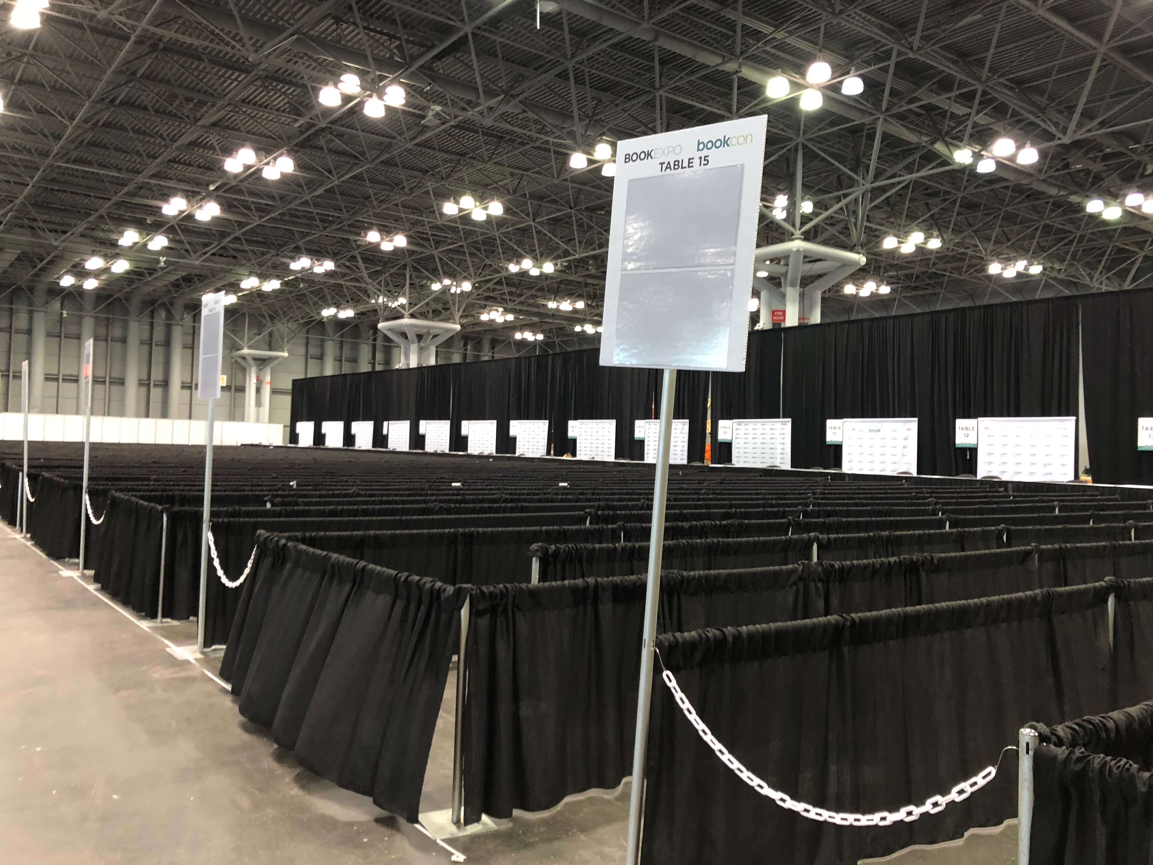 BookExpo18 before the start