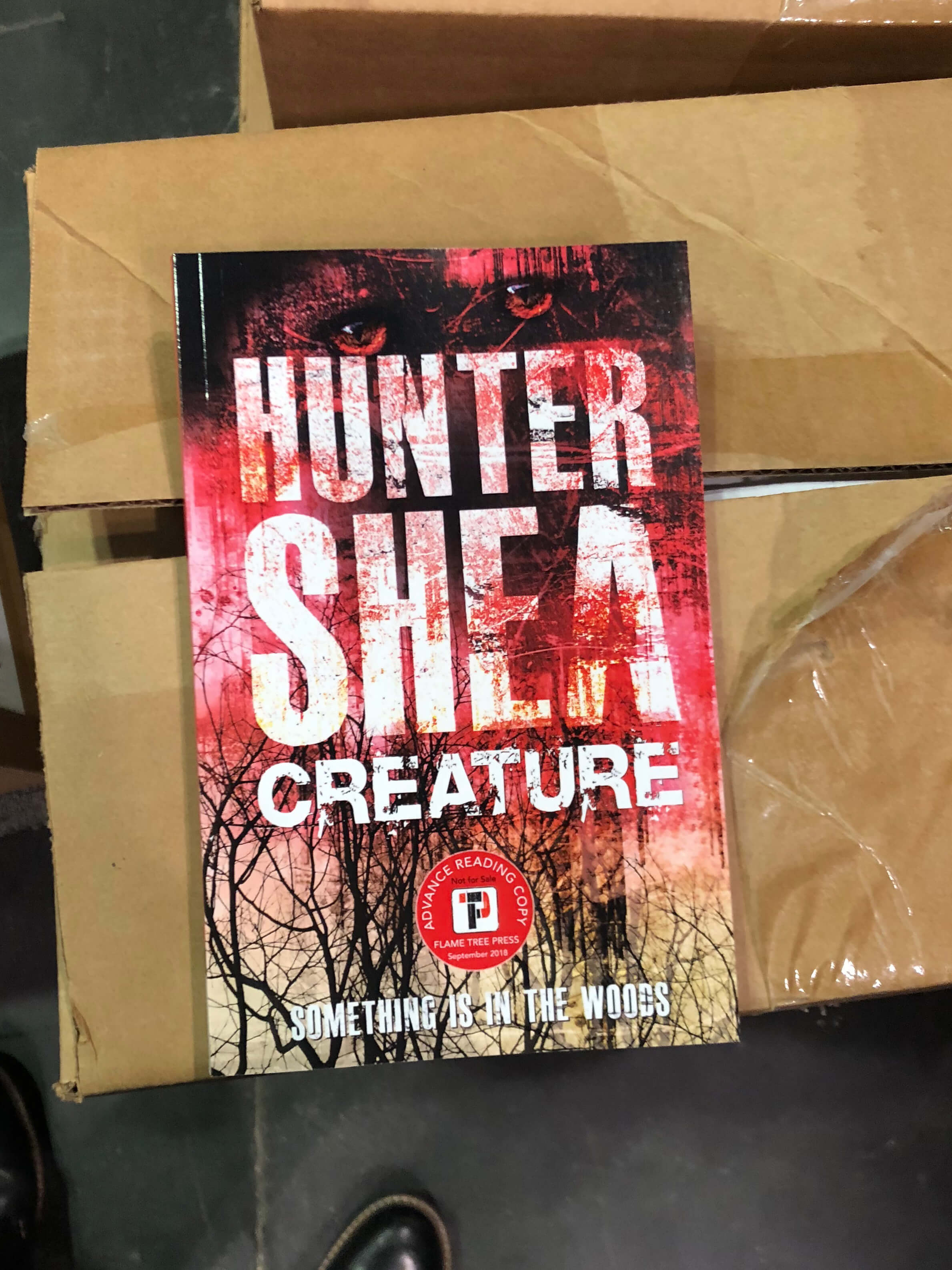 Creature, Hunter Shea, Author Signing copies