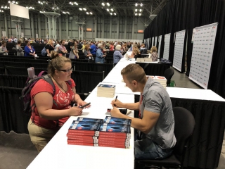 Jonathan Janz Flame Tree Press author signing