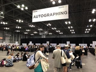 BookExpo Flame Tree author signing