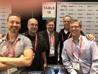 Jonathan Janz, Tim Waggoner, Hunter Shea, John Everson, Nick Wells, Don D&#039;Auria, Flame Tree Press signing