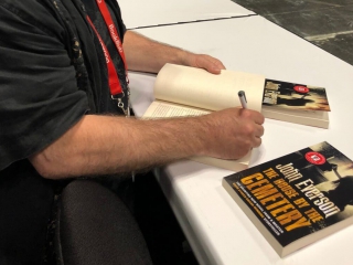 John Everson, The House by the Cemetery, Flame Tree Press signing