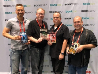 Jonathan Janz, Tim Waggoner, Hunter Shea, John Everson, Flame Tree Author Signing