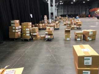 Flame Tree Press, Author signing area BookExpo18