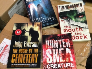 ARCs, Jonathan Janz, Tim Waggoner, Hunter Shea, John Everson