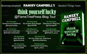 Bloggers, Author Blog Tour, Think Yourself Lucky