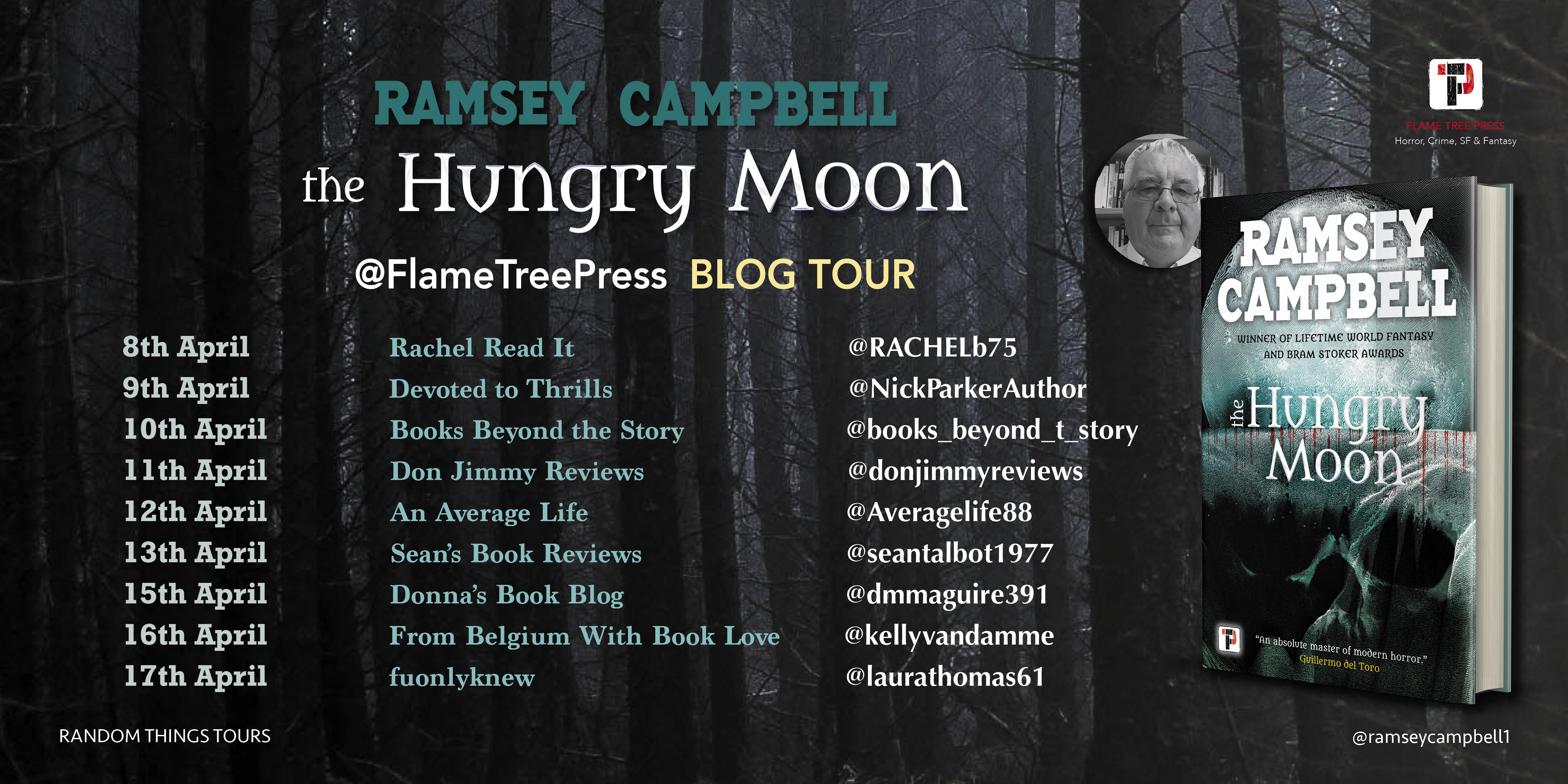 Ramsey Campbell - The Hungry Moon Blog Tour